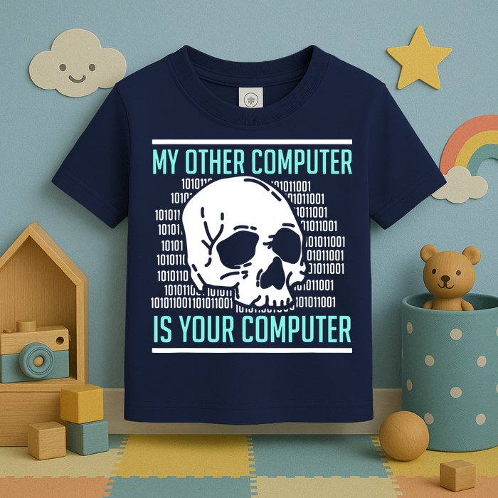Cyber Hacker Computer Security Expert Cybersecurity Toddler T-Shirt