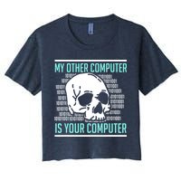 Cyber Hacker Computer Security Expert Cybersecurity Crop Top