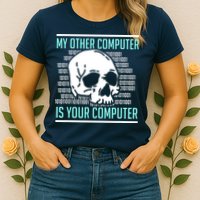 Cyber Hacker Computer Security Expert Cybersecurity Women's T-Shirt