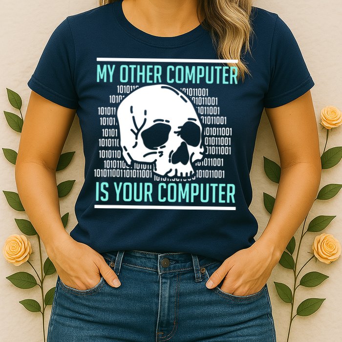 Cyber Hacker Computer Security Expert Cybersecurity Women's T-Shirt