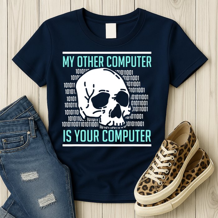 Cyber Hacker Computer Security Expert Cybersecurity Women's T-Shirt