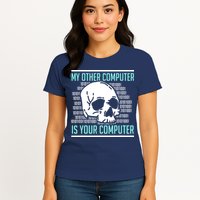 Cyber Hacker Computer Security Expert Cybersecurity Women's T-Shirt