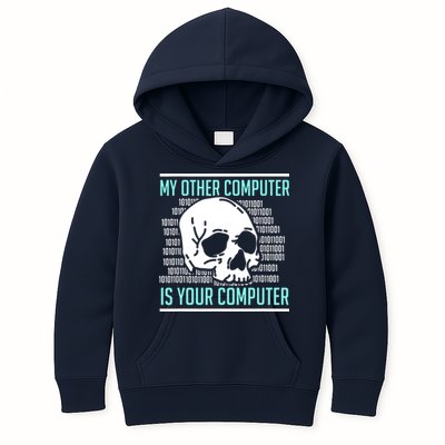Cyber Hacker Computer Security Expert Cybersecurity Kids Hoodie