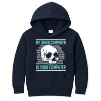 Cyber Hacker Computer Security Expert Cybersecurity Kids Hoodie