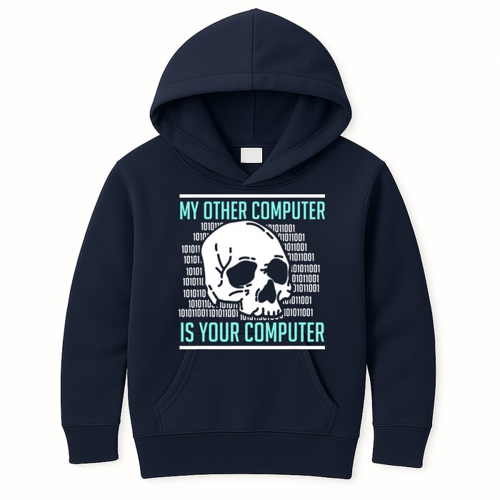 Cyber Hacker Computer Security Expert Cybersecurity Kids Hoodie