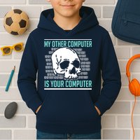Cyber Hacker Computer Security Expert Cybersecurity Kids Hoodie