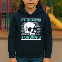 Cyber Hacker Computer Security Expert Cybersecurity Kids Hoodie
