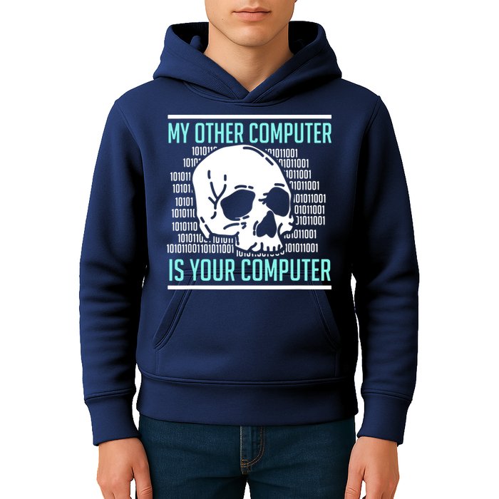 Cyber Hacker Computer Security Expert Cybersecurity Kids Hoodie