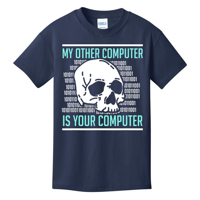 Cyber Hacker Computer Security Expert Cybersecurity Kids T-Shirt