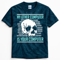 Cyber Hacker Computer Security Expert Cybersecurity Kids Tie-Dye T-Shirt