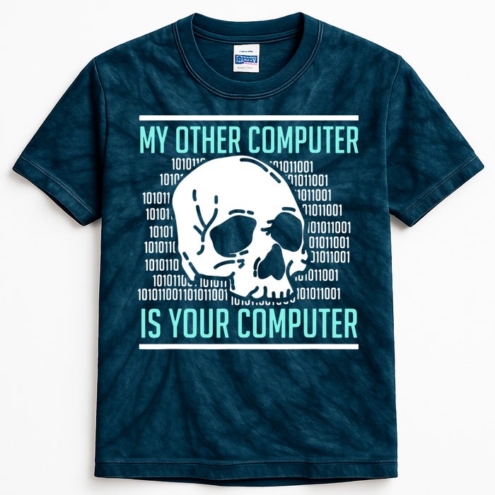 Cyber Hacker Computer Security Expert Cybersecurity Kids Tie-Dye T-Shirt