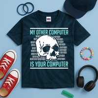 Cyber Hacker Computer Security Expert Cybersecurity Kids Tie-Dye T-Shirt