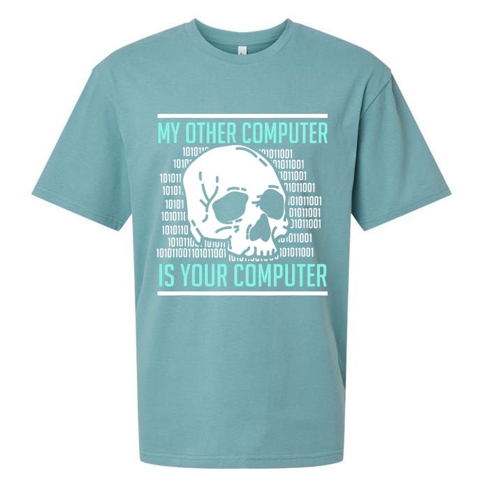 Cyber Hacker Computer Security Expert Cybersecurity Sueded Cloud Jersey T-Shirt
