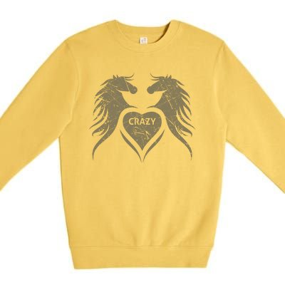 Crazy Horse Premium Crewneck Sweatshirt