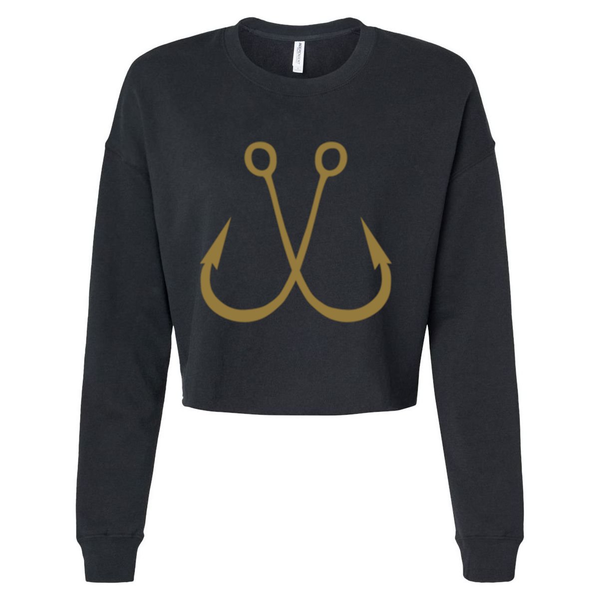 Catfish Hunter Catfish Fisher Catfish Funny Gift Cropped Pullover Crew