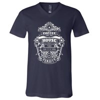 Coffee House V-Neck T-Shirt