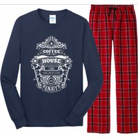 Coffee House Long Sleeve Pajama Set