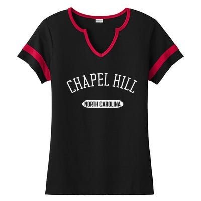 Chapel Hill Classic Style Chapel Hill North Carolina Ladies Halftime Notch Neck Tee