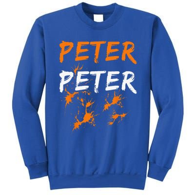 Couples Halloween Costume Peter Pumpkin Eater Sweatshirt