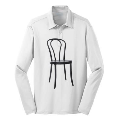 Couples Halloween Costume | Vigilante Chair Dance Silk Touch Performance Long Sleeve Polo