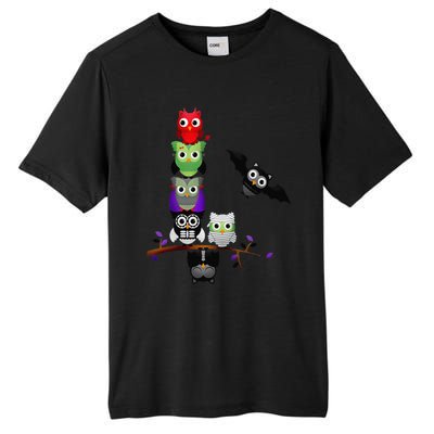 Cute Halloween Classic Monsters Spooky Owls Tall Fusion ChromaSoft Performance T-Shirt