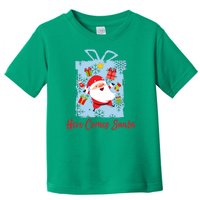 Christmas Here Comes Santa Gift Box Toddler T-Shirt