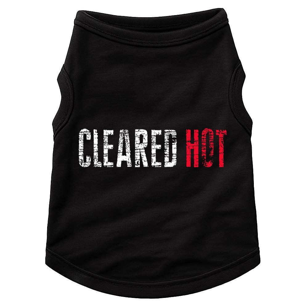 Cleared Hot Doggie Tank