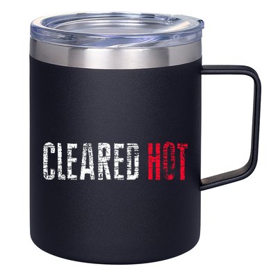 Cleared Hot 12oz Stainless Steel Coffee Mug