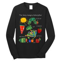 Cute Hungry Caterpillar Teacher Kindergarten Back To School Long Sleeve Shirt