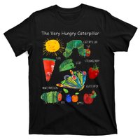 Cute Hungry Caterpillar Teacher Kindergarten Back To School T-Shirt