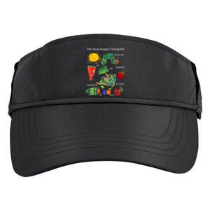 Cute Hungry Caterpillar Teacher Kindergarten Back To School Adult Drive Performance Visor