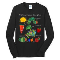 Cute Hungry Caterpillar Teacher Kindergarten Back To School Tall Long Sleeve T-Shirt