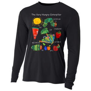 Cute Hungry Caterpillar Teacher Kindergarten Back To School Cooling Performance Long Sleeve Crew