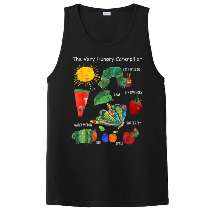 Cute Hungry Caterpillar Teacher Kindergarten Back To School PosiCharge Competitor Tank