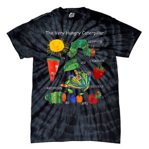 Cute Hungry Caterpillar Teacher Kindergarten Back To School Tie-Dye T-Shirt