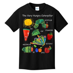 Cute Hungry Caterpillar Teacher Kindergarten Back To School Kids T-Shirt