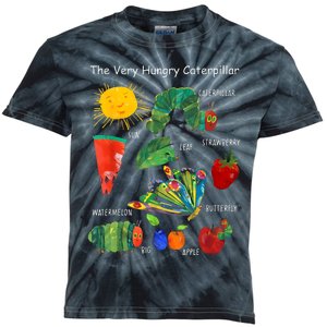 Cute Hungry Caterpillar Teacher Kindergarten Back To School Kids Tie-Dye T-Shirt