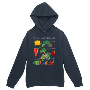 Cute Hungry Caterpillar Teacher Kindergarten Back To School Urban Pullover Hoodie