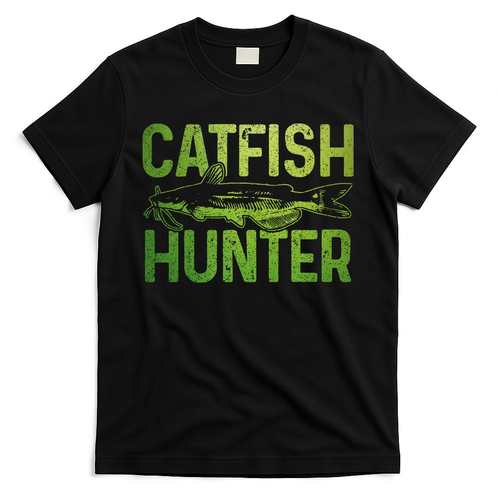 Catfish Hunter Catfishing Fishing Fisherman Gift T-Shirt