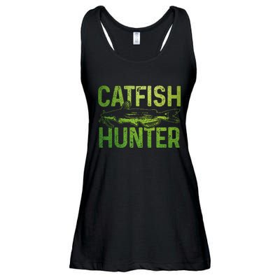 Catfish Hunter Catfishing Fishing Fisherman Gift Ladies Essential Flowy Tank