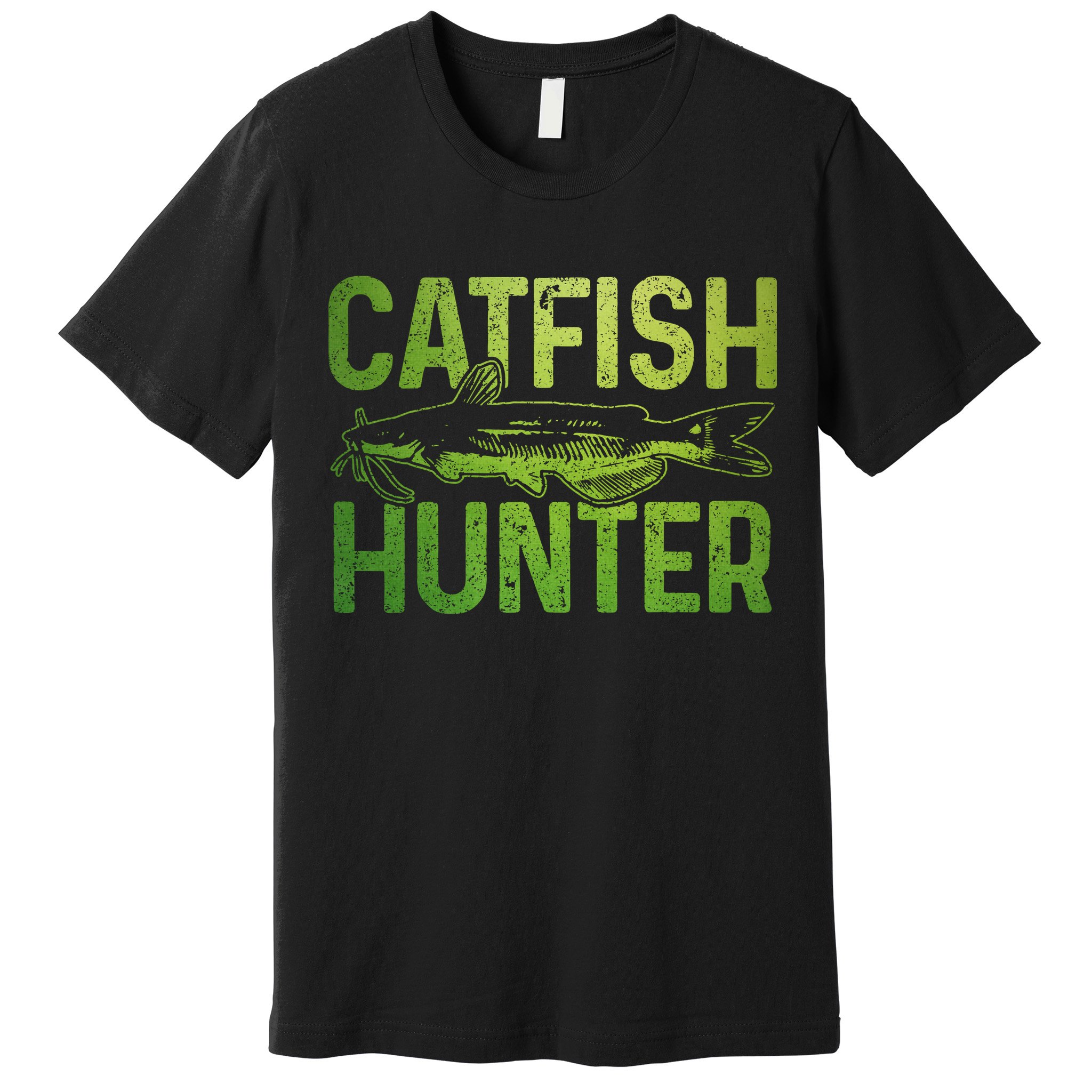 Catfish Hunter Catfishing Fishing Fisherman Gift Premium T-Shirt