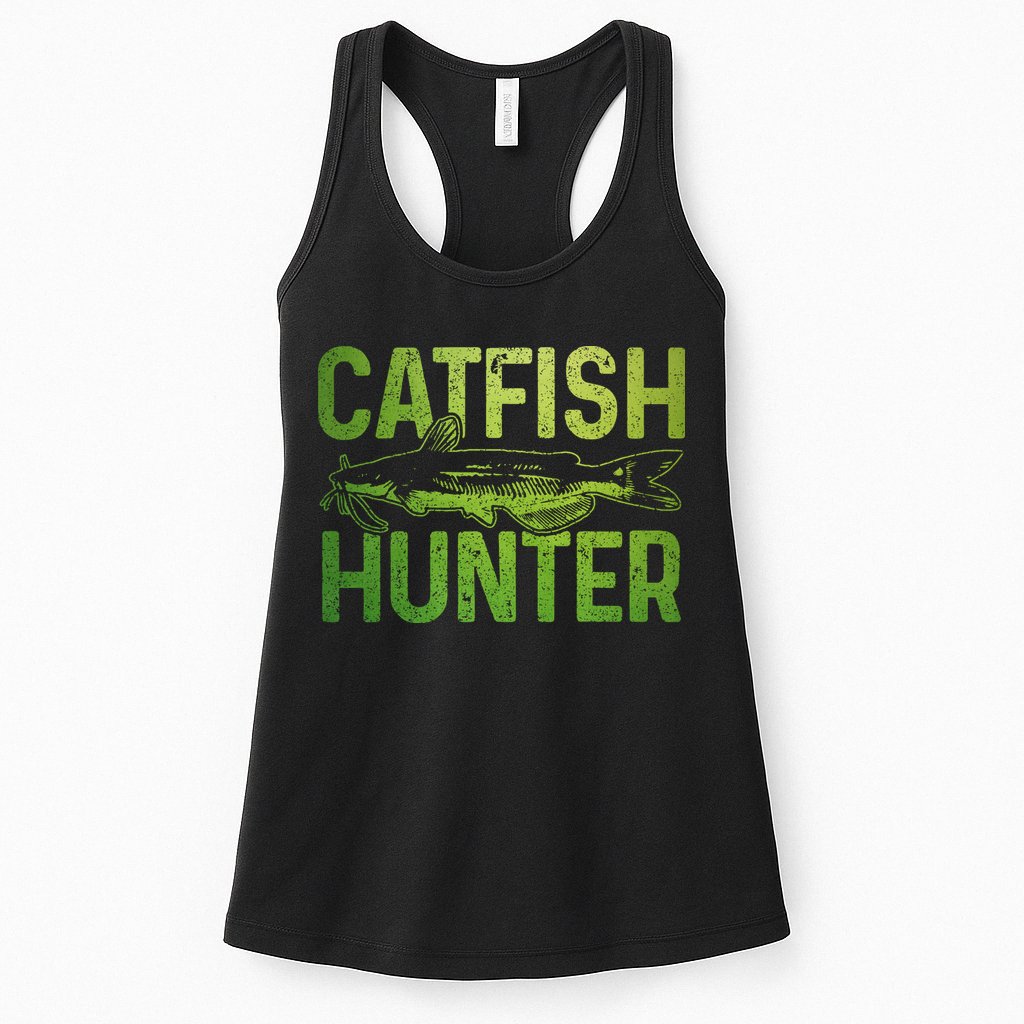 Catfish Hunter Catfishing Fishing Fisherman Gift Womens Tank Top