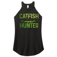 Catfish Hunter Catfishing Fishing Fisherman Gift Women’s Perfect Tri Rocker Tank