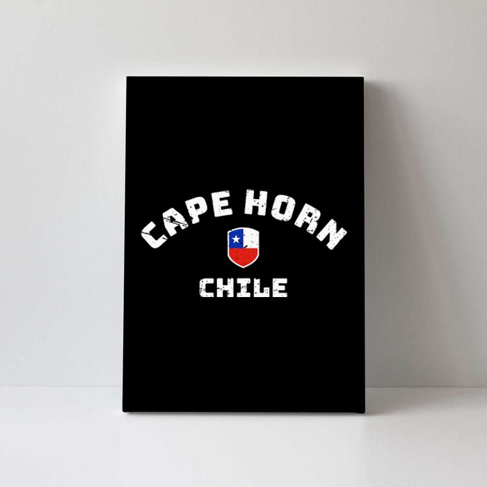 Cape Horn Chile Chilean Flag Canvas