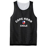 Cape Horn Chile Chilean Flag Mesh Reversible Basketball Jersey Tank