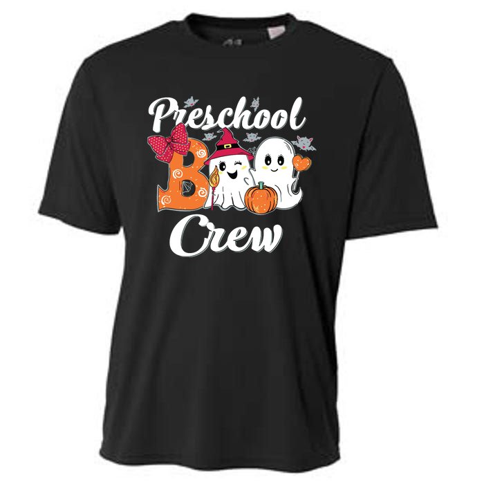 Cute Halloween Costume Preschool Boo Crew Preschool Kids Cooling Performance Crew T-Shirt