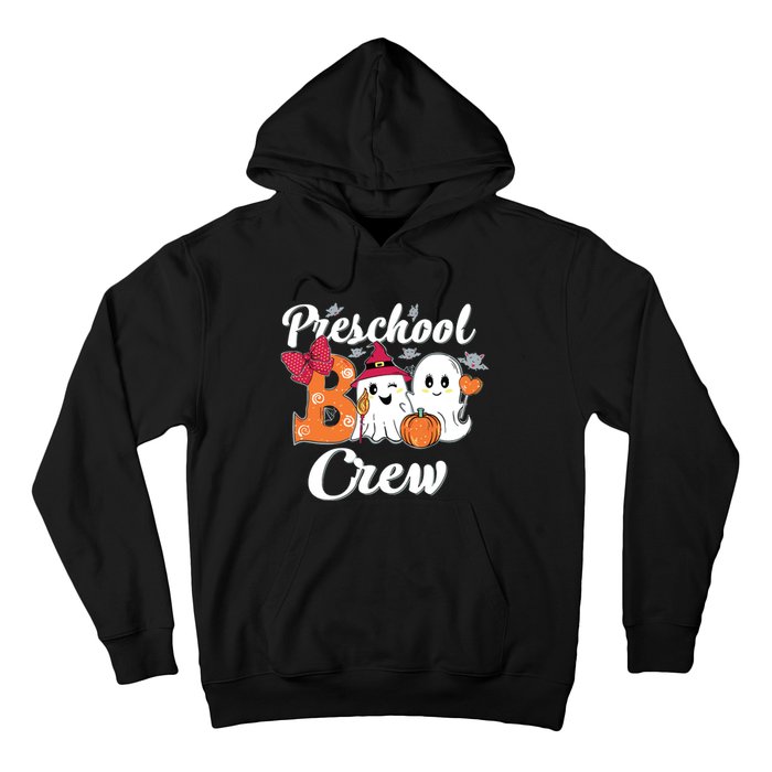 Cute Halloween Costume Preschool Boo Crew Preschool Kids Hoodie