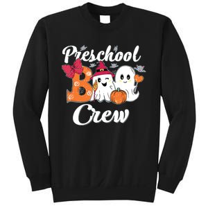 Cute Halloween Costume Preschool Boo Crew Preschool Kids Sweatshirt