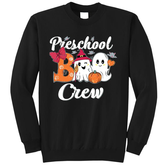 Cute Halloween Costume Preschool Boo Crew Preschool Kids Sweatshirt