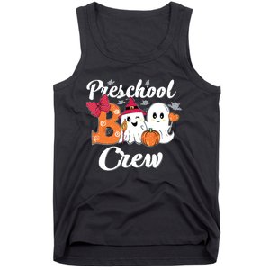 Cute Halloween Costume Preschool Boo Crew Preschool Kids Tank Top